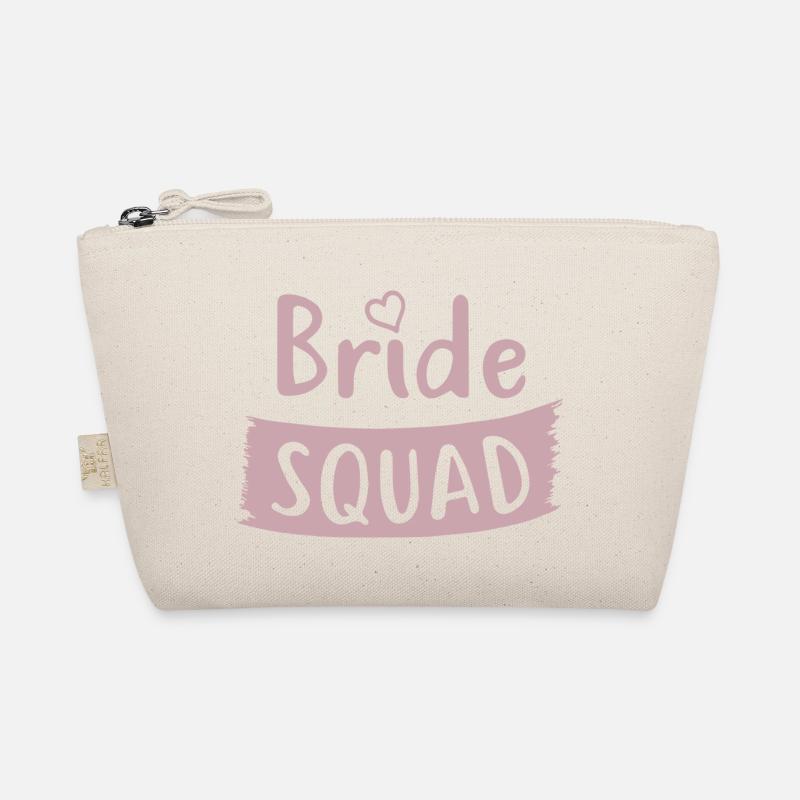 Bachelorette Party - BRIDE SQUAD Organic Pouch
