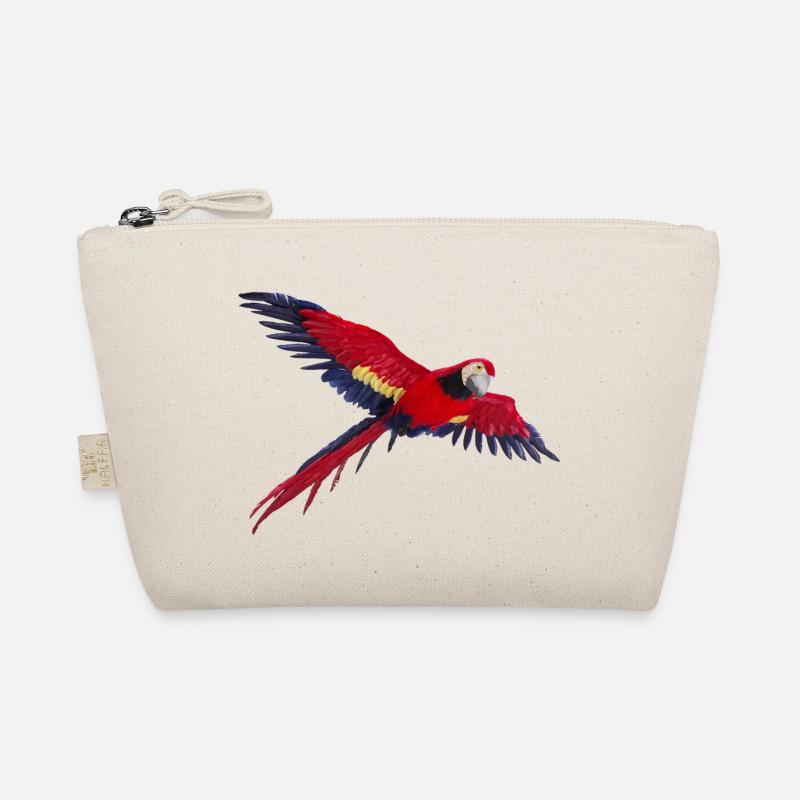 parrot parrot bird bird1 Organic Pouch