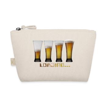 Shirt Lade Biere von Custom - Bio-Täschchen - Natur - Vorne