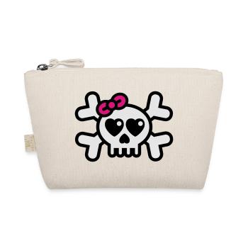 dolly_rodger_3colors - Organic Pouch - nature - Front