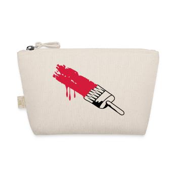 A brush with color - Organic Pouch - nature - Front