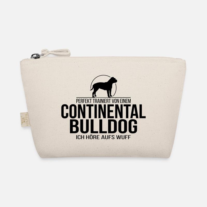 CONTINENTAL BULLDOG wuff - Bio-Täschchen - Natur
