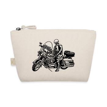 Police des motos / Motocycle police 01_schwarz - Trousse biologique - nature - Devant