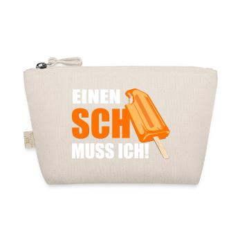 Einen Scheiss muss ich! Summer Shirt Lustig - Bio-Täschchen - Natur - Vorne