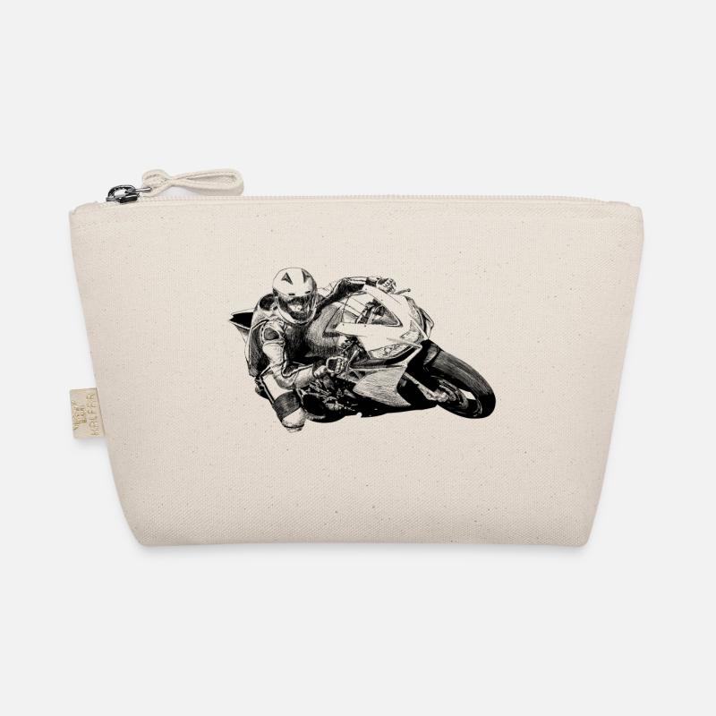 Motorrad - Bio-Täschchen - Natur