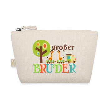 großer Bruder Giraffe - Bio-Täschchen - Natur - Vorne