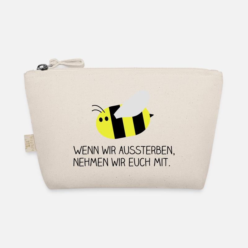 Biene - Rettet die Bienen - Bio-Täschchen - Natur