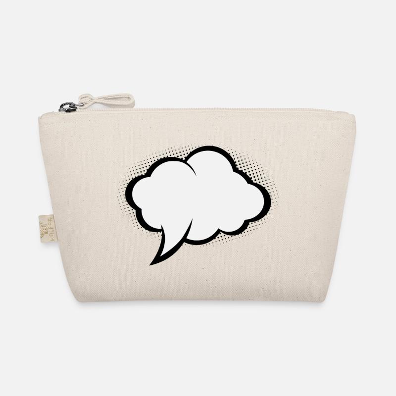 Comic speech bubble Organic Pouch