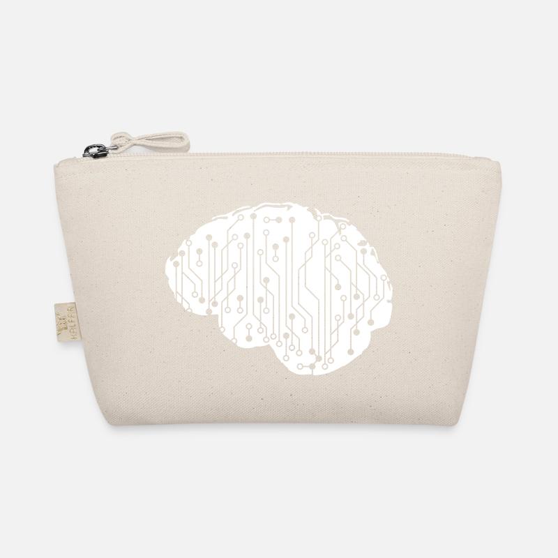 Electrical Brain CPU Data Circuit Computer Organic Pouch
