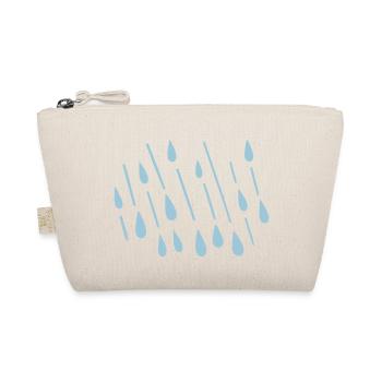 rain_drop rainy day - Organic Pouch - nature - Front