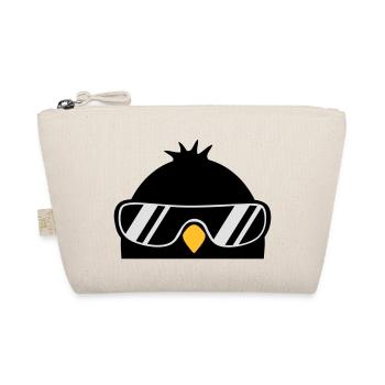 Cool Penguin Bird - Bio-Täschchen - Natur - Vorne