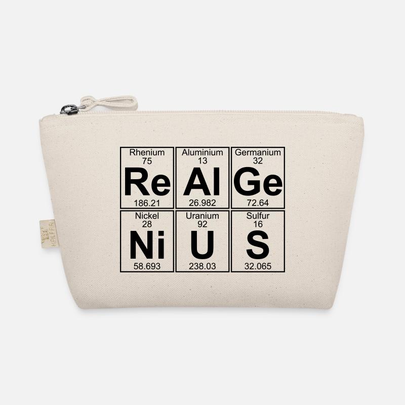 Re-Al-Ge-Ni-U-S (real genius) - Full - Organic Pouch - nature