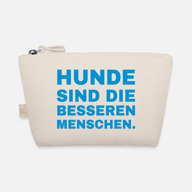 Hunde sind die besseren Menschen Bio-Täschchen