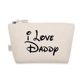 i-love-daddy - Organic Pouch - nature - Front