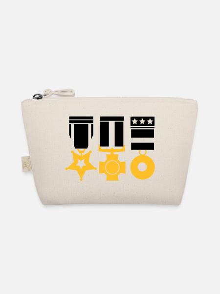 medals - Organic Pouch - nature - Front