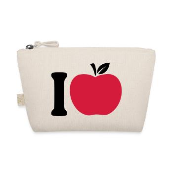 I Love Apple - Trousse biologique - nature - Devant