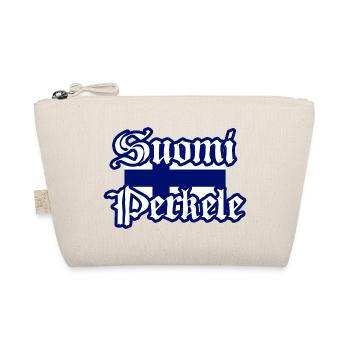 Suomi Perkele - Finnish Devil - Organic Pouch - nature - Front