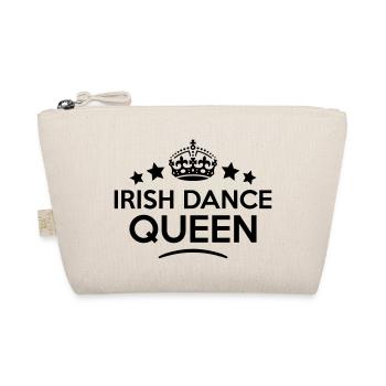 irish dance queen keep calm style copy - Organic Pouch - nature - Front