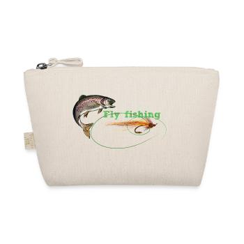 Fly fishing - Bio-Täschchen - Natur - Vorne