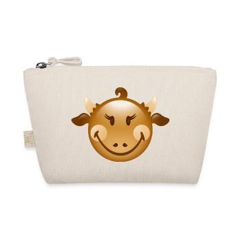 Smiley Cow - Bio-Täschchen - Natur - Vorne