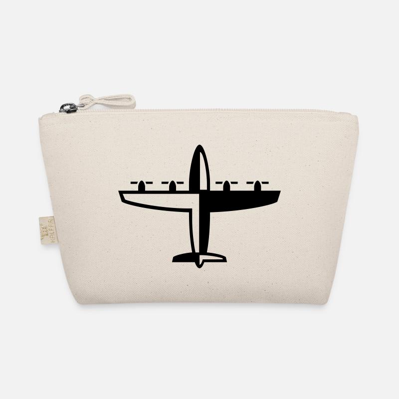 plane - Organic Pouch - nature