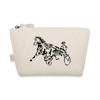 horse racing - Organic Pouch - nature - Front