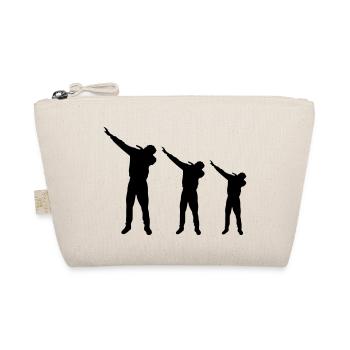 dabbing design - Bio-Täschchen - Natur - Vorne