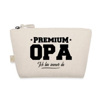 opa premium - Bio-Täschchen - Natur - Vorne