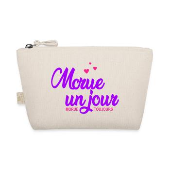 morue un jour morue toujours - Organic Pouch - nature - Front