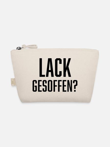 Lack gesoffen? - Bio-Täschchen - Natur