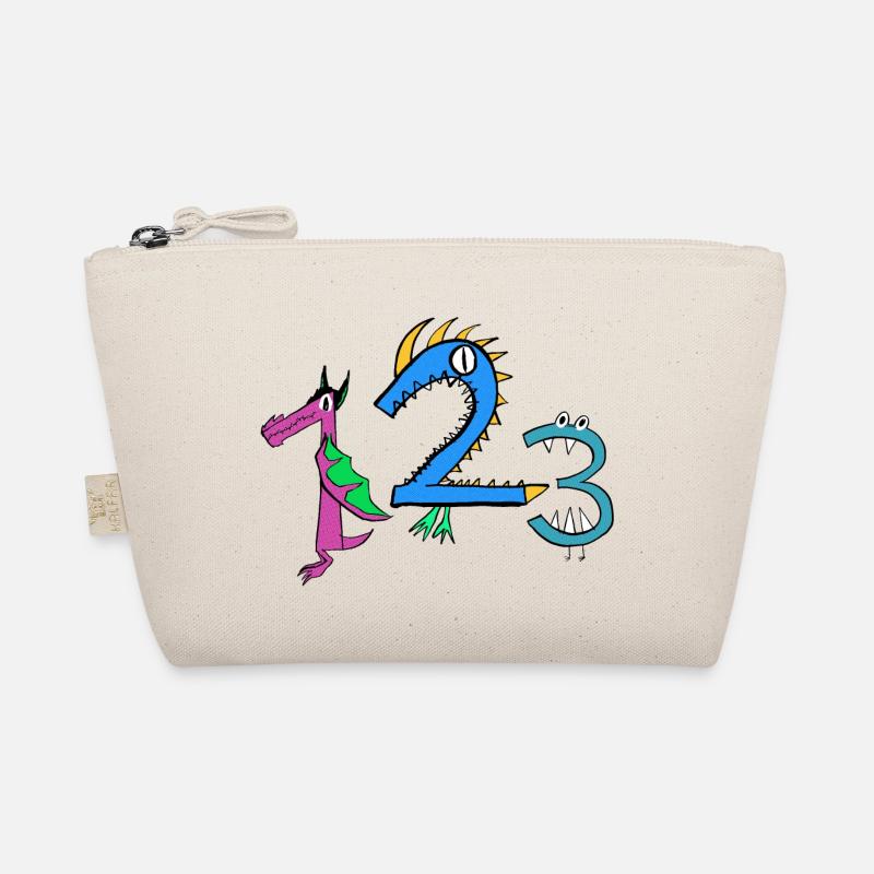 In the first class with the cool monster numbers! Organic Pouch