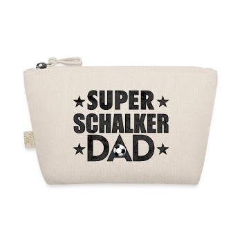 Super Schalker Dad Vatertags Geschenkidee - Bio-Täschchen - Natur - Vorne