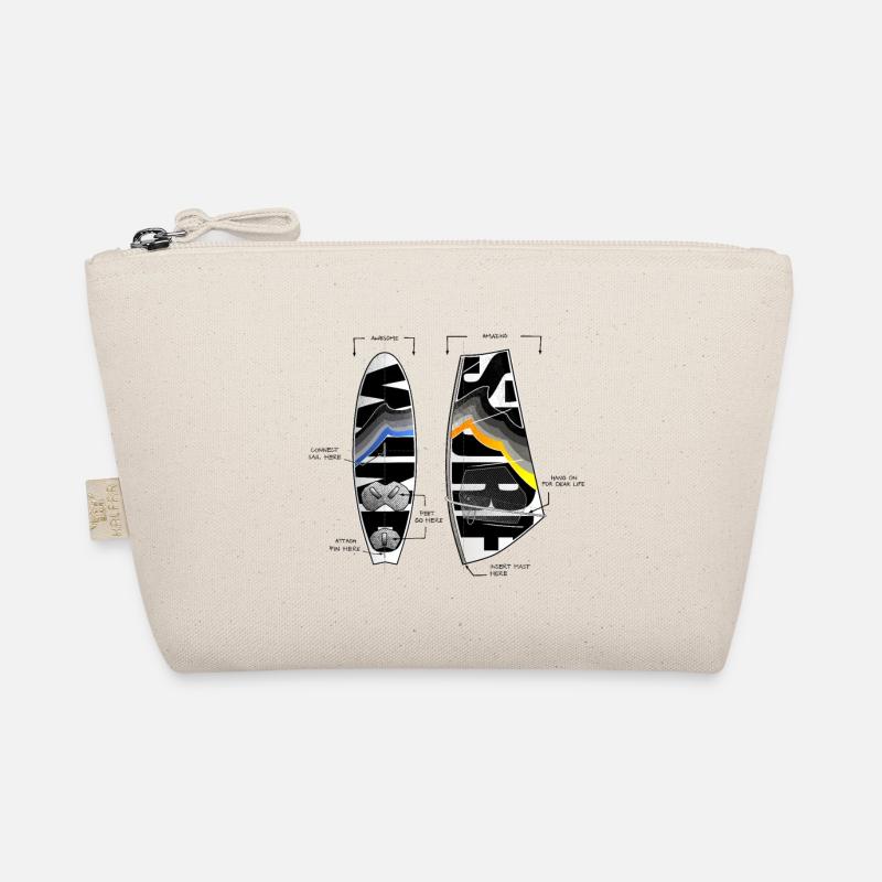 Cool Planche et Voile de Windsurf Vagues Soleil Trousse biologique