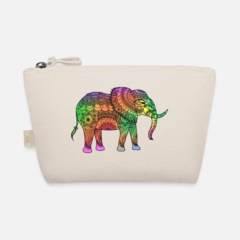 Spiritual Elephant Organic Pouch