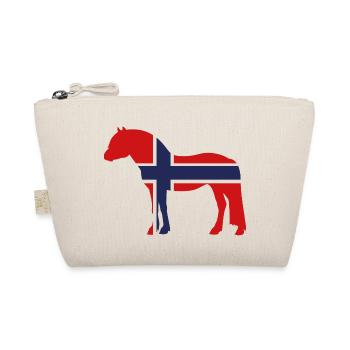 Fjord flag linear - Organic Pouch - nature - Front