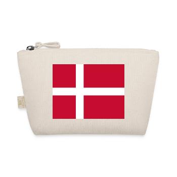 Dänemark flag - Bio-Täschchen - Natur - Vorne
