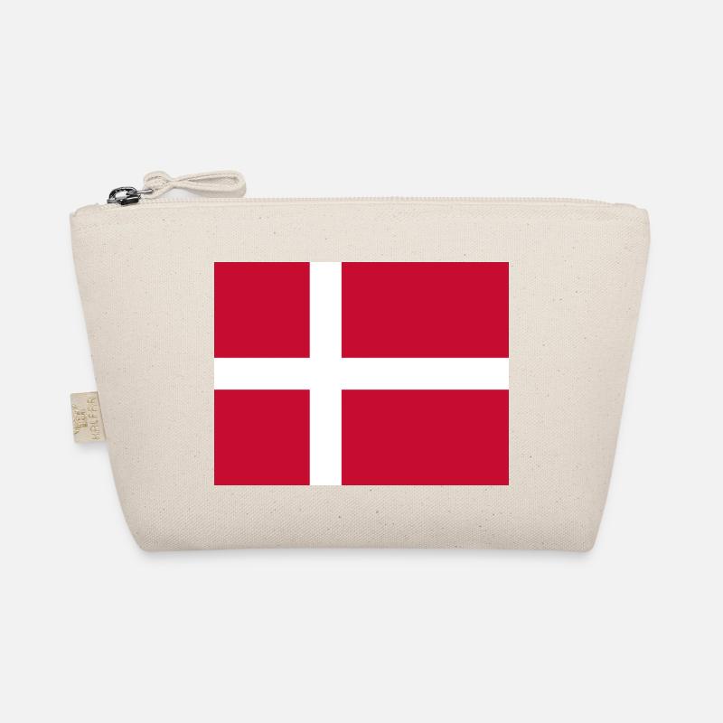 Dänemark flag - Bio-Täschchen - Natur