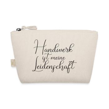 Handwerk ist meine Leidenschaft Handwerker Beruf - Bio-Täschchen - Natur - Vorne