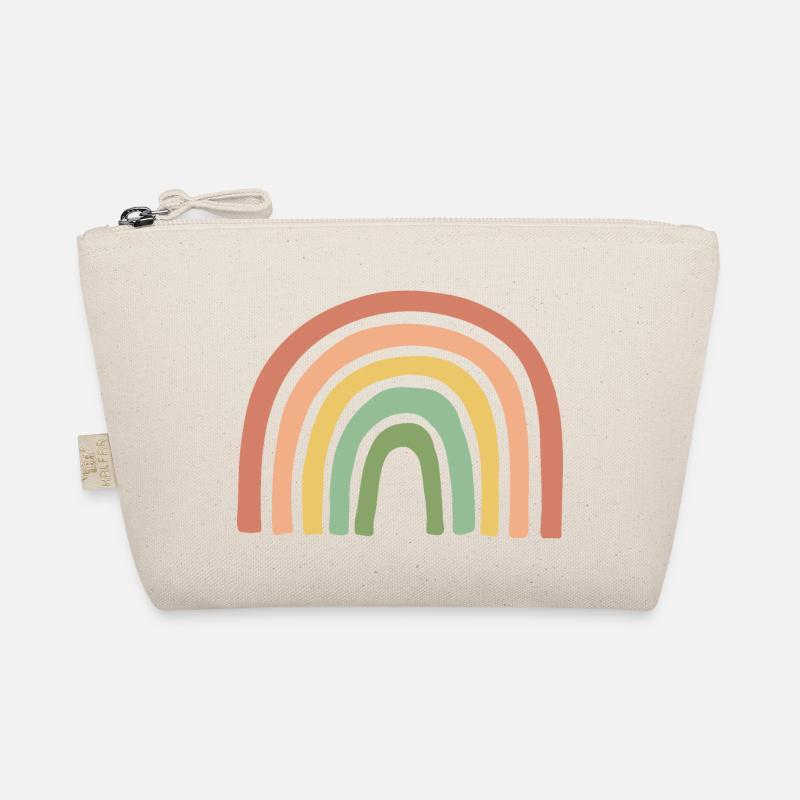 Regenbogen LGBT - Bio-Täschchen - Natur