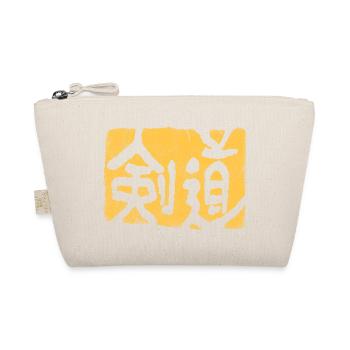 Kendo VINTAGE Stempel - Bio-Täschchen - Natur - Vorne