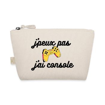 je peux pas j'ai console - Trousse biologique - nature - Devant