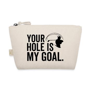 Golf Votre trou est mon but - Trousse biologique - nature - Devant