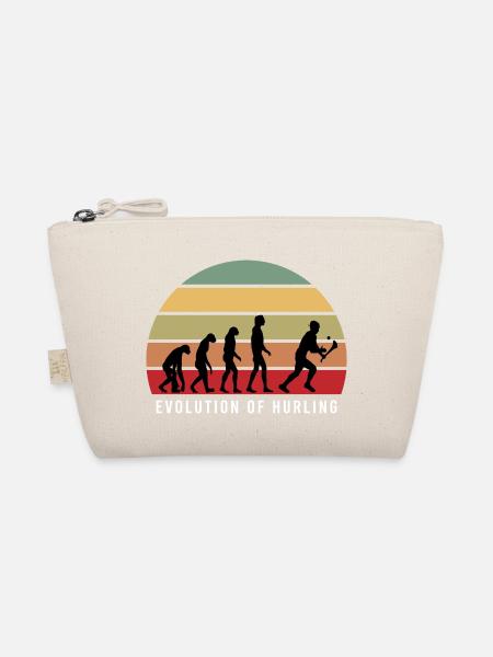 The Evolution of Hurling - Organic Pouch - nature - Front