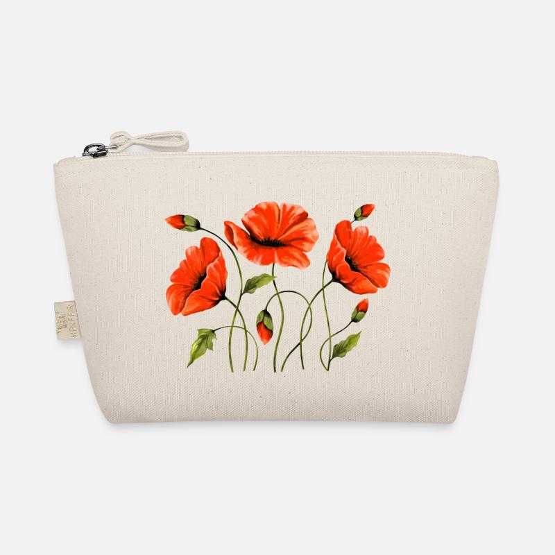 Blumen - Bio-Täschchen - Natur