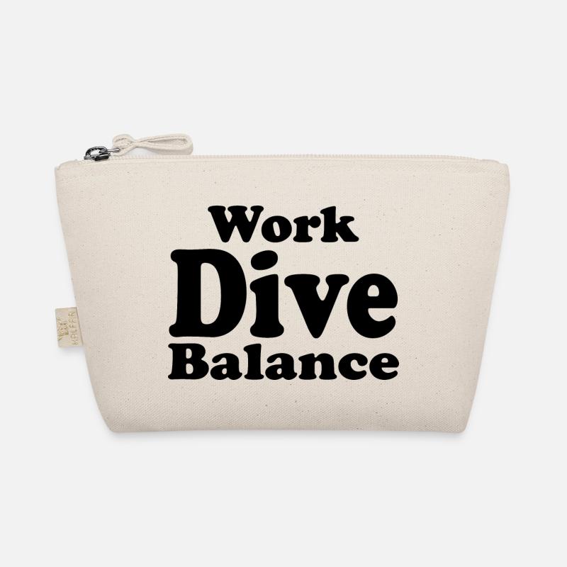 Diving Dive Dive Organic Pouch