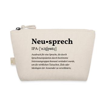 NeuSprech - Bio-Täschchen - Natur - Vorne
