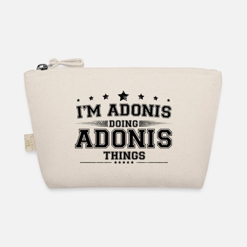 Ich bin Adonis, der Adonis Dinge macht Bio-Täschchen