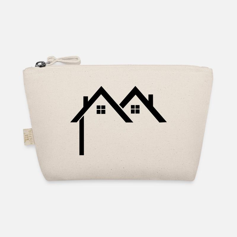 Quartier résidentiel Maisons avec logo Trousse biologique