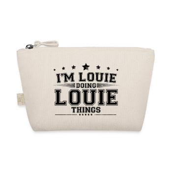 Je suis Louie en train de faire des choses Louie - Trousse biologique - nature - Devant