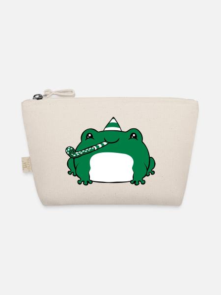 Joyeux anniversaire Grenouille - Trousse biologique - nature - Devant